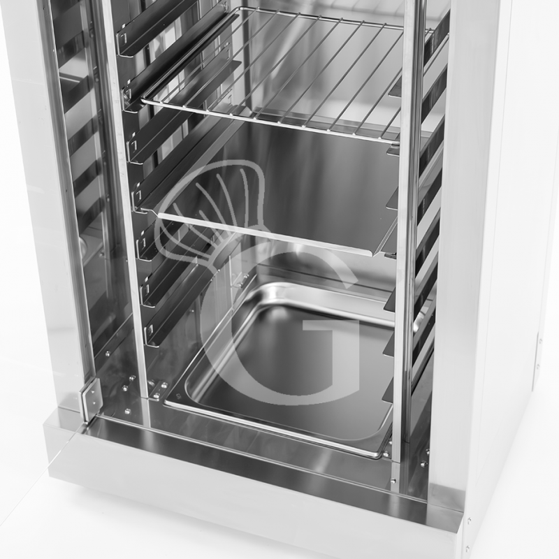 Cámara de fermentación 8 bandejas 460 x 340 o GN 2/3 L 605mm x P 601 mm x H 940 mm