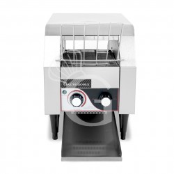 Tostadora profesional de ciclo continuo 150 unidades/h – 1,5 kW, con cajón recogemigas
