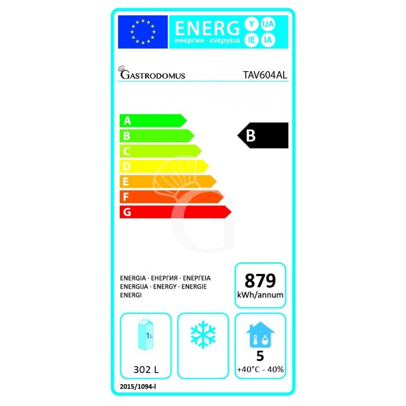 Mesa Refrigerada 4 puertas Peto 600 mm de profundidad temperatura 0°C/+10°C - clase de eficiencia energética A