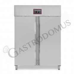 Armario refrigerado estático GN2/1 con 2 puertas, temperatura -2°C/+8°C, capacidad 1200 litros