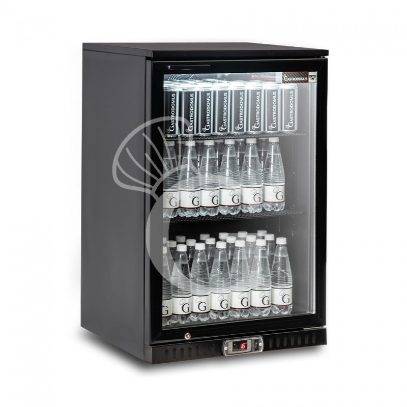 Frigorífico horizontal ventilado para bebidas 1 puerta batiente 134 LT - temperatura 2°C/+8°C