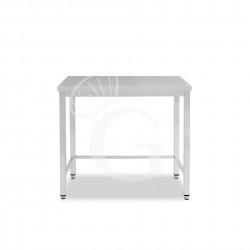 Mesa de acero inoxidable L 800 mm x P 700 mm x A 865 mm