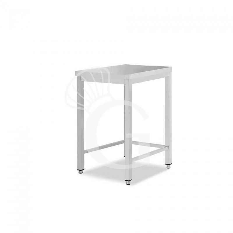 Mesa de acero inoxidable L 400 mm x P 700 mm x A 850 mm