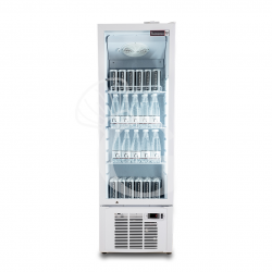Frigo para bebidas ventilado 1 puerta 189 LT 2°C/+8°C color blanco