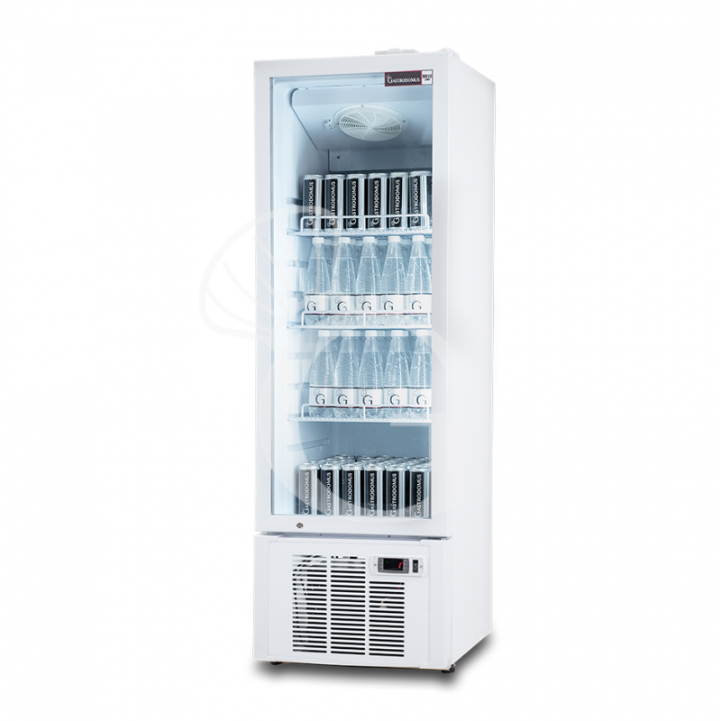 Frigo para bebidas ventilado 1 puerta 189 LT 2°C/+8°C color blanco