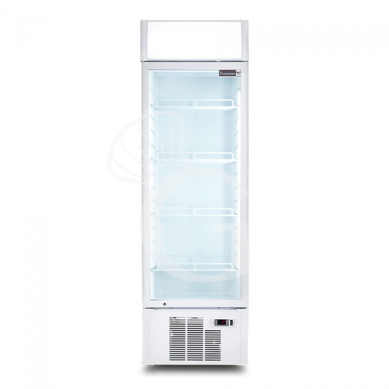 Frigo bebidas ventilado 1 puerta con luminoso 468 LT 2°C/+8°C color blanco