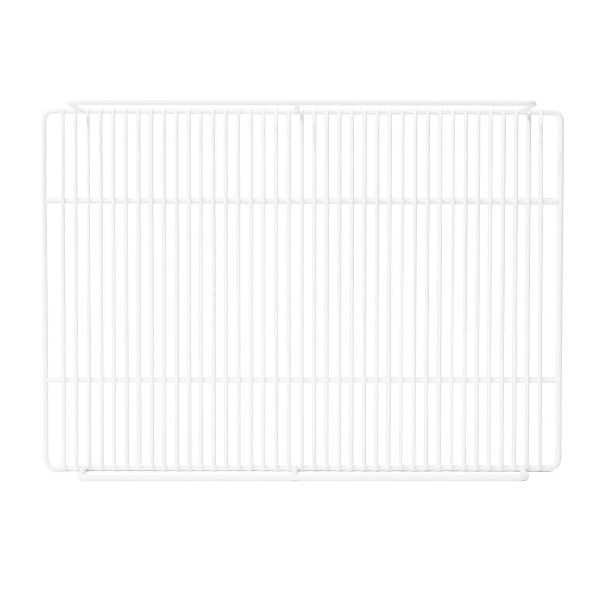 Rejilla con tope para producto – L 610 mm x P 410 mm – color blanco