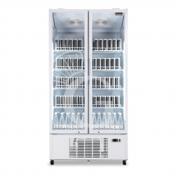 Frigo bebidas ventilado con 2 puertas 751 LT 2°C/+8°C color blanco
