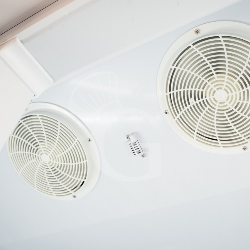 Detalle de los ventiladores