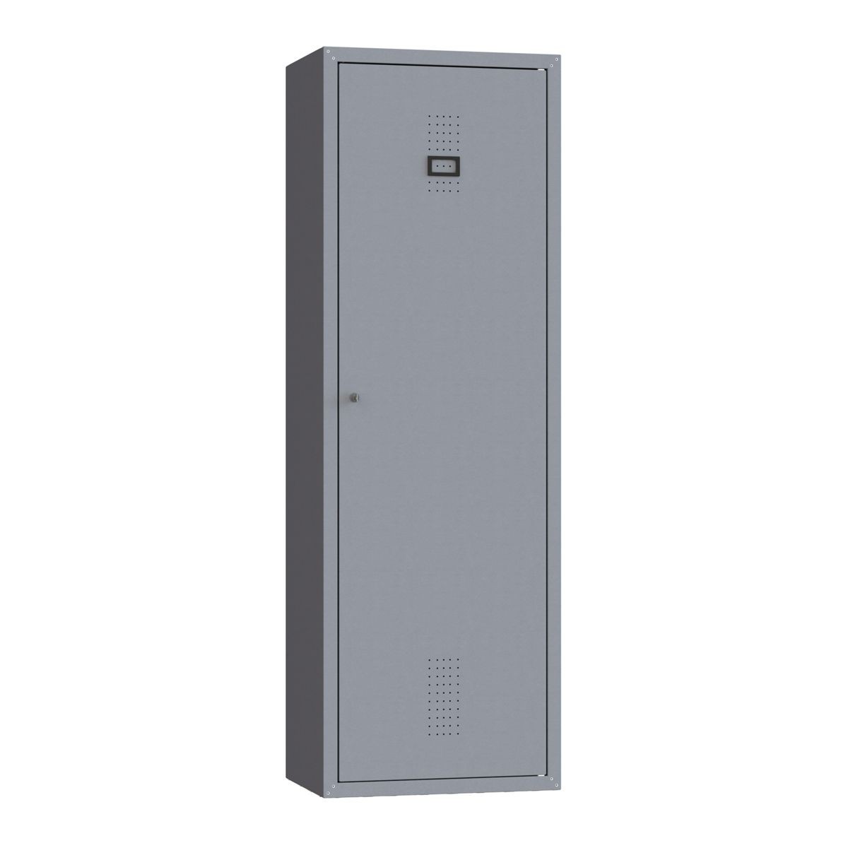 Armario multiusos desmontado, 600x400x1800 mm Color gris plata