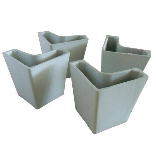 Kit cubre pie de plástico, 60x60x100 mm