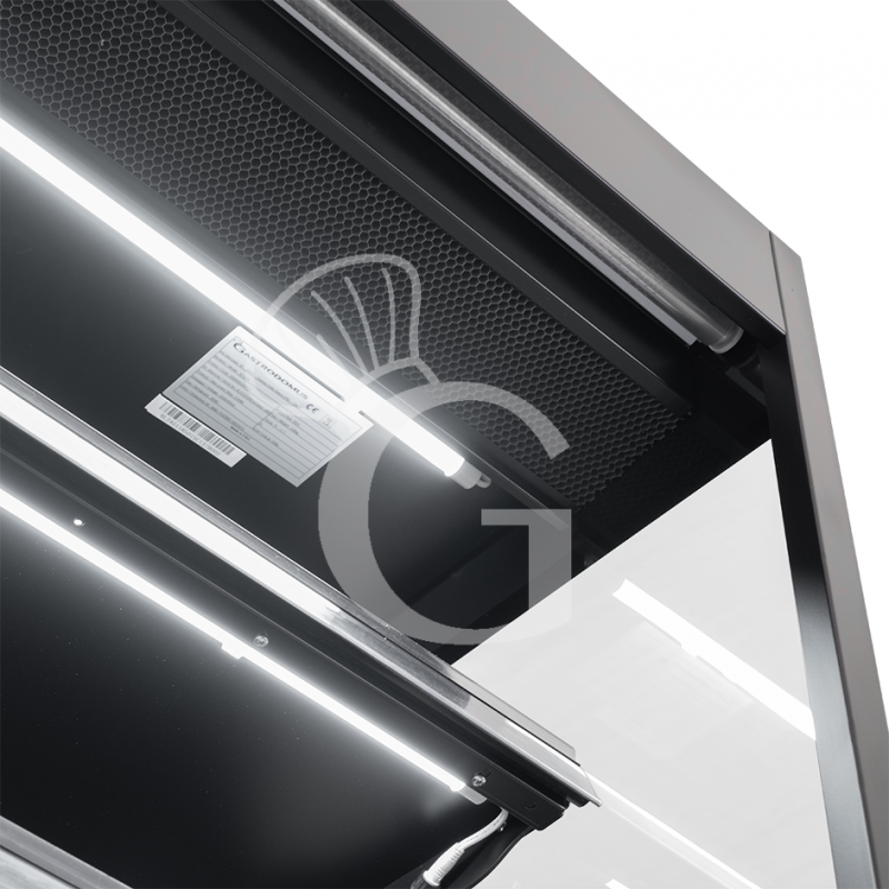 Detalle luz led mural