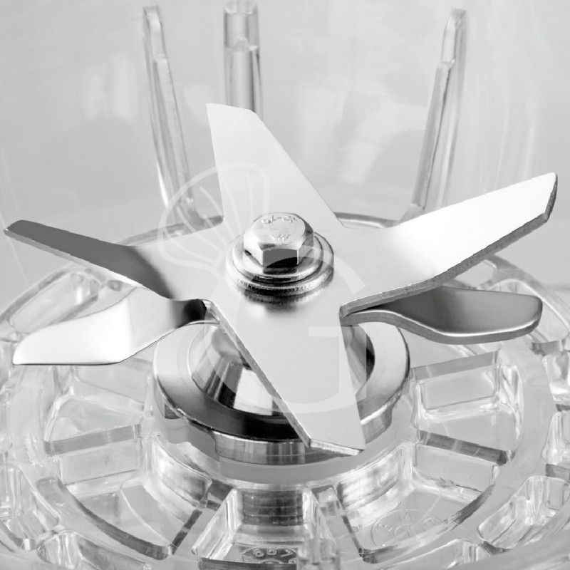 Licuadora estructura de plástico con cúpula antirruido 1 vaso de 2,8 LT 1,68Kw L240 x P 270 x H 570 mm