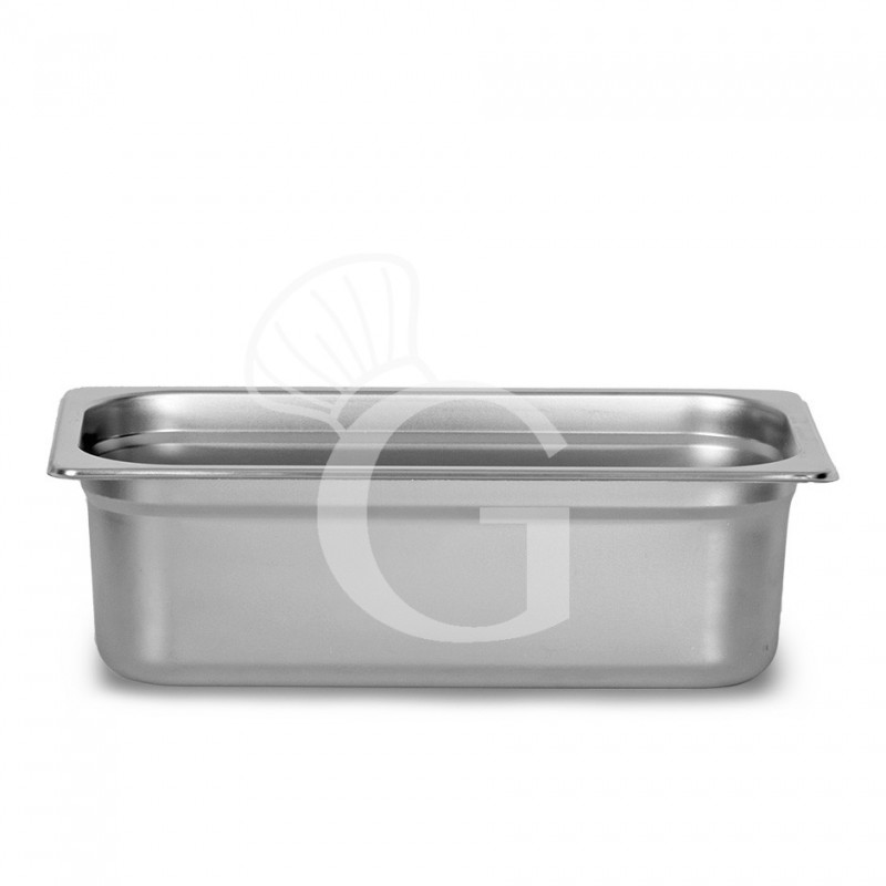 Cubeta de acero hermética para vacío GN 1/3 L 325 mm × P 176 mm × H 100 mm