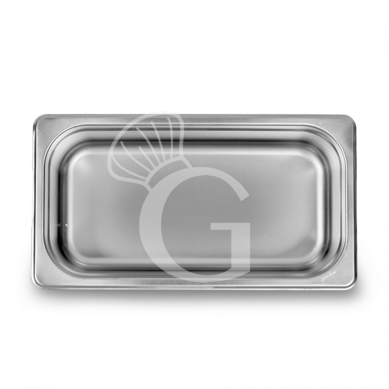 Cubeta de acero hermética para vacío GN 1/3 L 325 mm × P 176 mm × H 150 mm