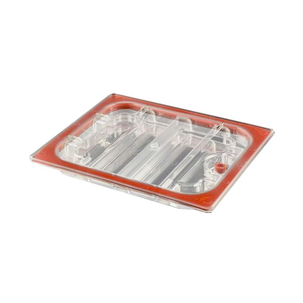 Tapa de tritán con junta GN 1/2, dimensiones L 325 mm × P 265 mm