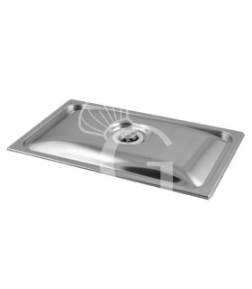 Tapa de acero con cierre hermético para vacío GN1/1 dimensiones L 530 mm x P 325 mm