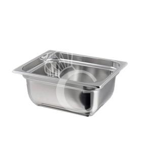 Cubeta de acero hermética para vacío GN 1/2 L 325 mm × P 265 mm × H 150 mm