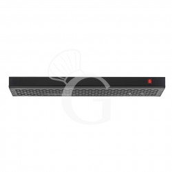 Campana de inox color negro para horno pizza- L 1000 mm x P 995 mm x H 120 mm