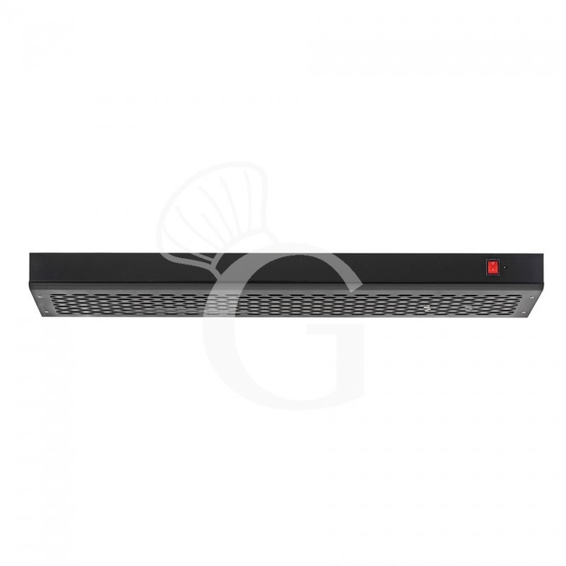 Campana de inox color negro para horno pizza- L 1000 mm x P 995 mm x H 120 mm