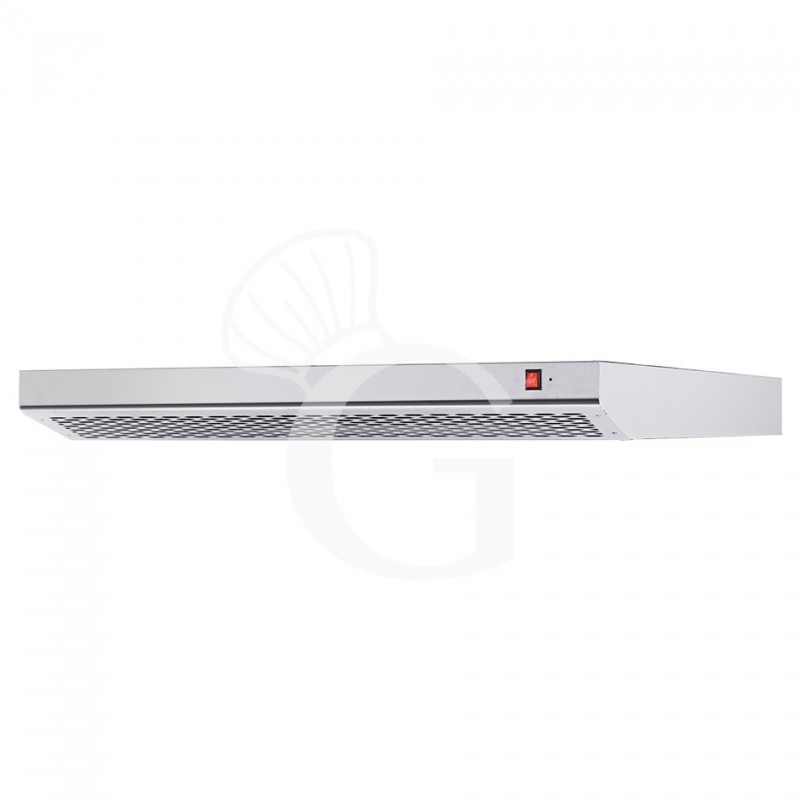 Campana inox  para horno pizza- L 1000 mm x P 1355 mm x H 120 mm