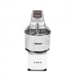 Amasadora de espiral trifásica con cabezal elevable y cuba extraíble mandos digitales - capacidad 16 LT