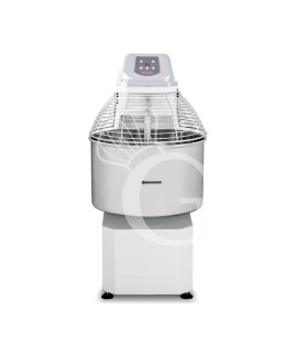 Amasadora de espiral con cabezal y cuba fijos mandos digitales - 62 LT -Trifásica - 1 velocidad