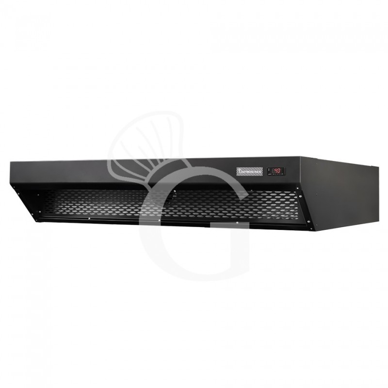 Campana de condensación color negro dimensiones L 975 mm x P 1305 mm x H 310 mm