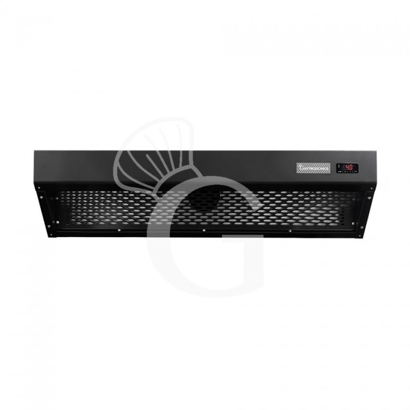 Campana de condensación color negro dimensiones L 1100 mm x P 1165 mm x H 310 mm