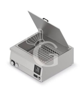 Strumento cottura a bassa temperatura termostato integrato comandi touch vasca GN 2/3 L 390 mm x P 360 mm x H 300 mm 2000 W