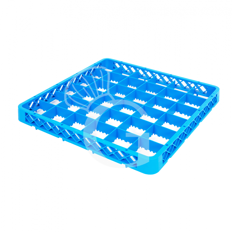 Elevador 36 compartimientos para cesto color azul H 42 mm