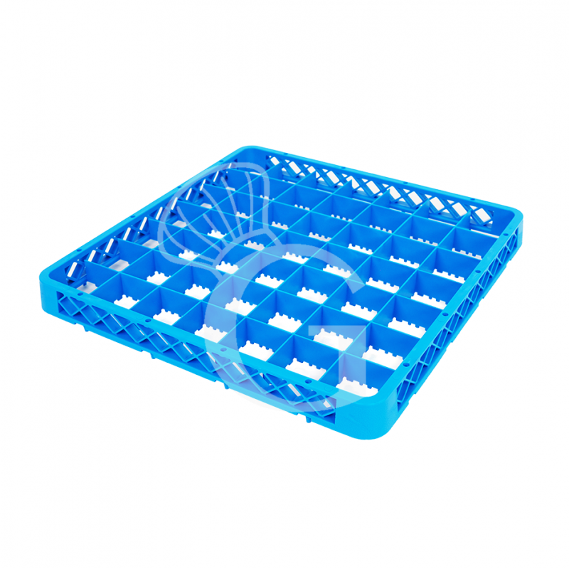 Elevador 49 compartimientos para cesto color azul H 42 mm