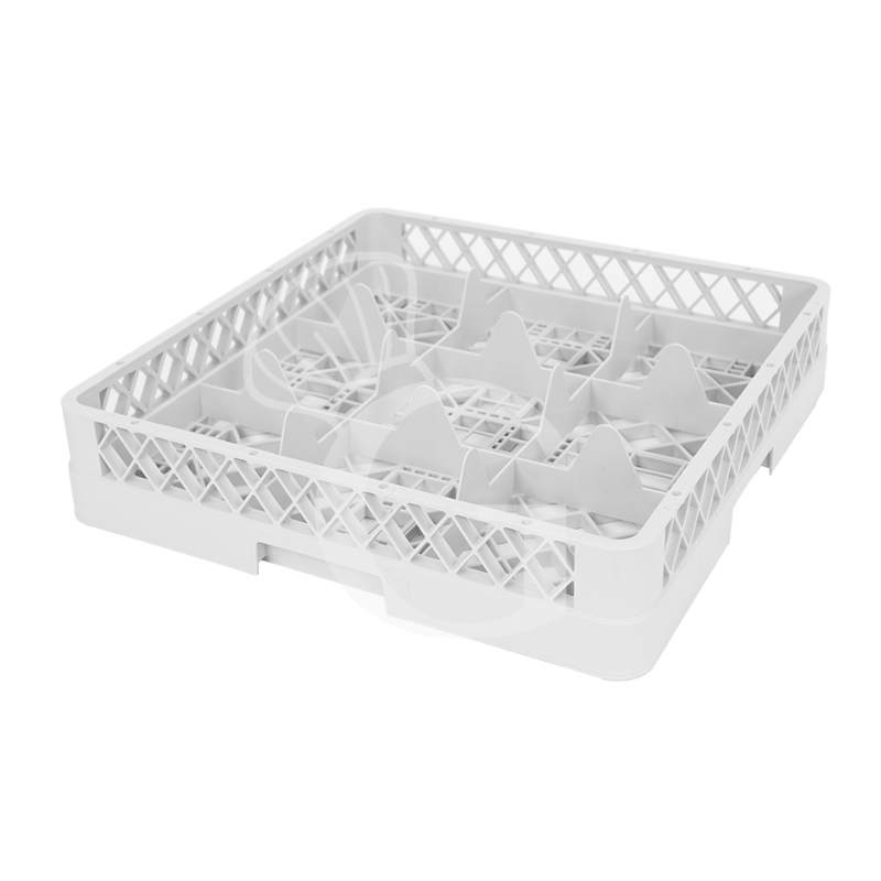 Cesto base 9 compartimientos gris H 103 mm, diámetro vaso 150 mm