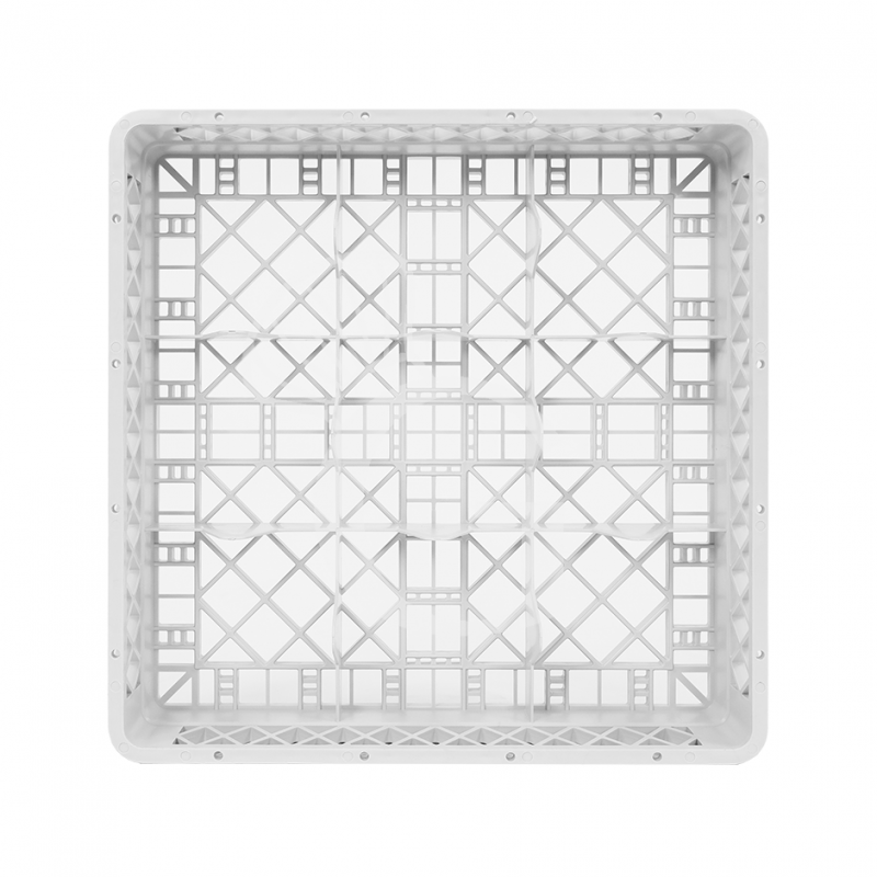 Cesto base 9 compartimientos gris H 103 mm, diámetro vaso 150 mm