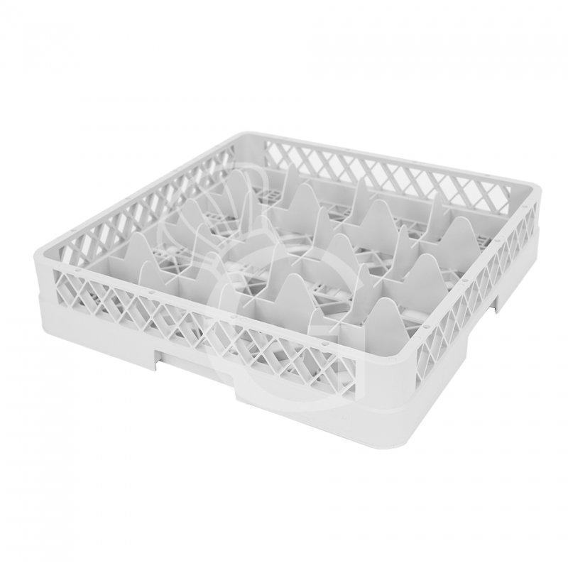 Cesto base 16 compartimientos gris h 103 mm, diámetro vaso 115 mm