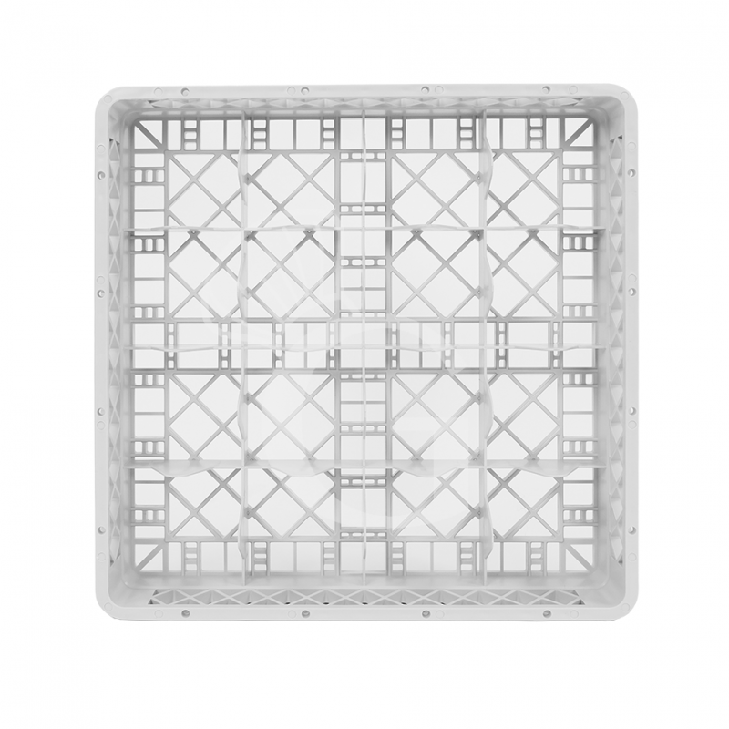 Cesto base 16 compartimientos gris h 103 mm, diámetro vaso 115 mm