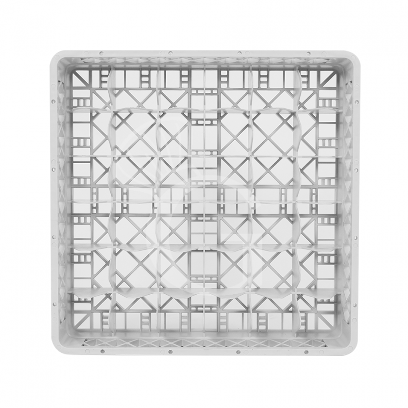 Cesto base 36 compartimientos gris h 103 mm, diámetro vaso 73 mm