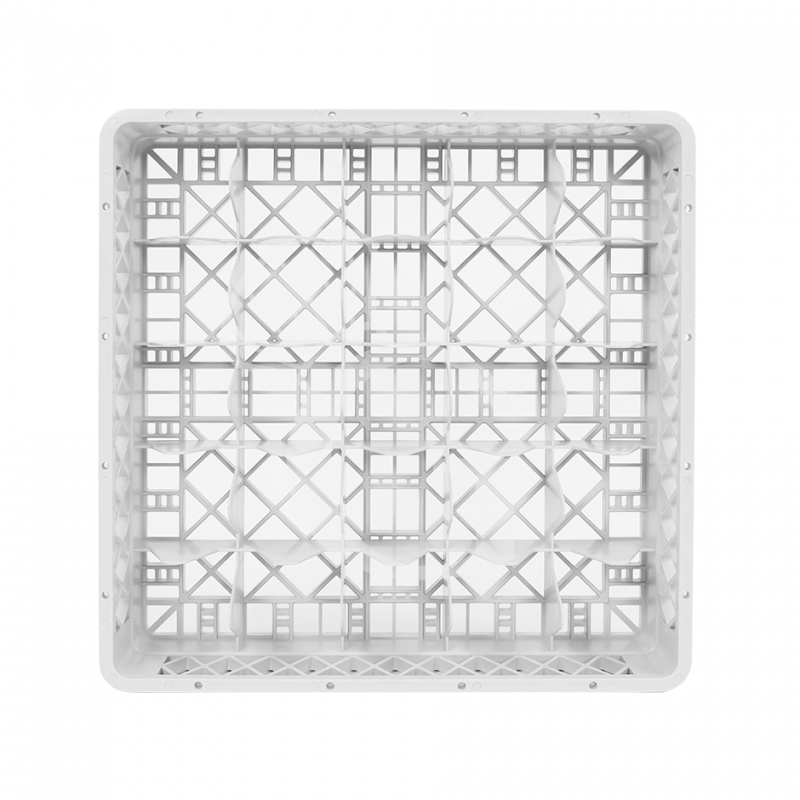 Cesto base 25 compartimientos gris h 103 mm, diámetro vaso 88 mm