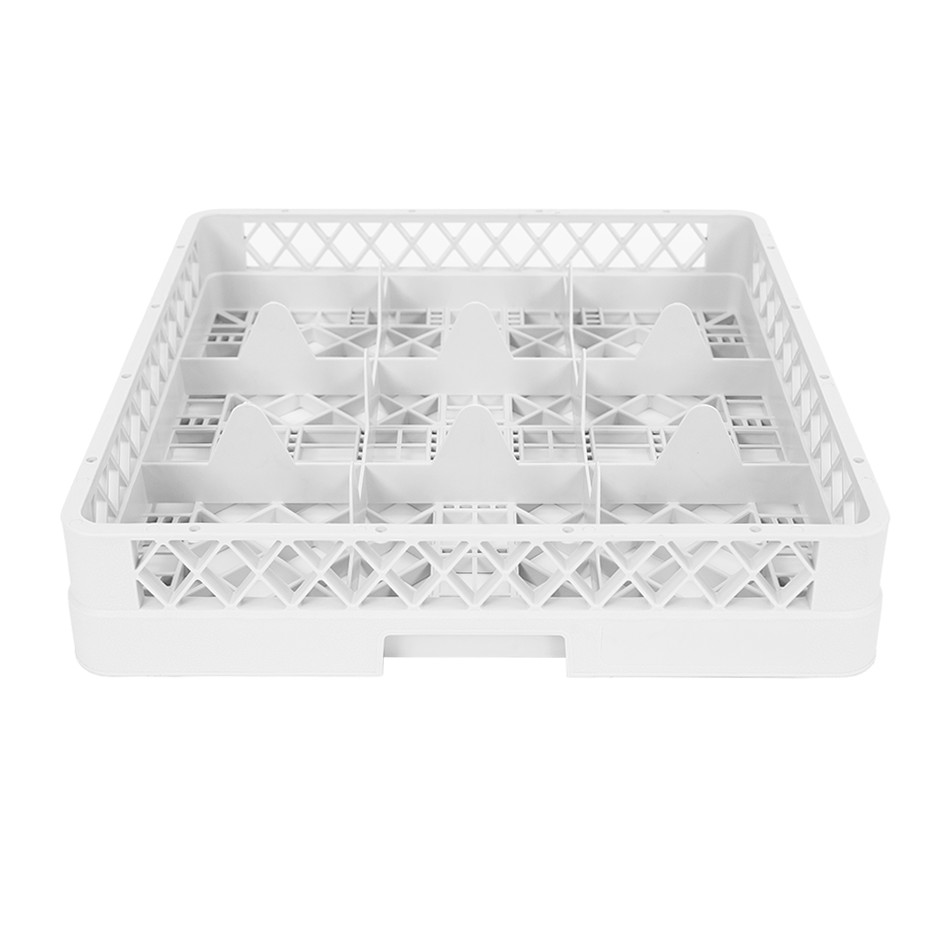 Cesto base 9 compartimientos gris H 103 mm, diámetro vaso 150 mm
