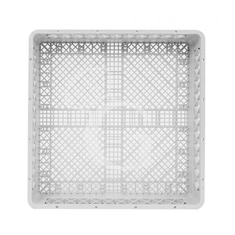 Cesto para cubiertos gris L 500 x P 500 mm