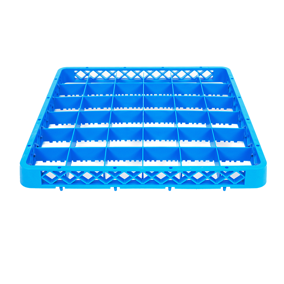 Elevador 36 compartimientos para cesto color azul H 42 mm