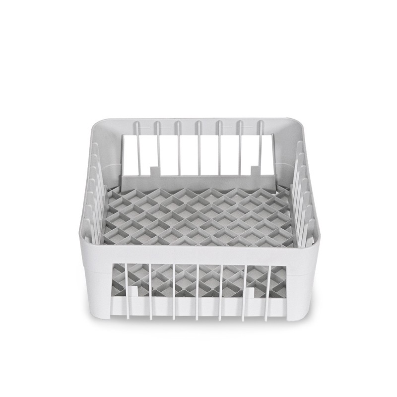 Cesta cuadrada plana L 400 mm x P 400 mm x H 150 mm