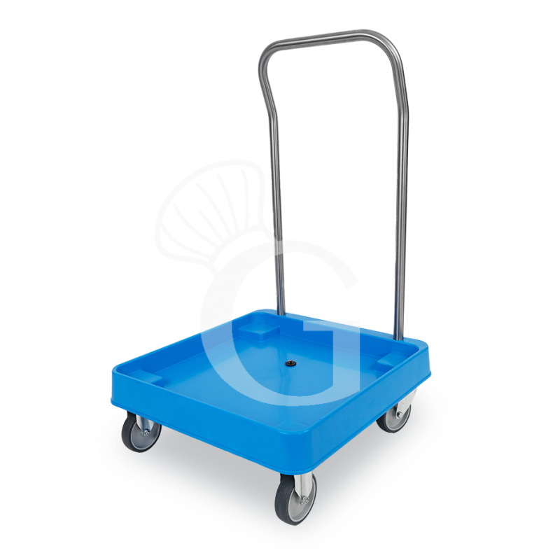 Carro porta cestos lavavajillas con mango L 560 mm x P 530 mm H 920 mm