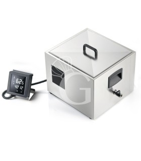 Strumento cottura a bassa temperatura termostato integrato comandi touch vasca GN 2/3 L 390 mm x P 360 mm x H 300 mm 2000 W