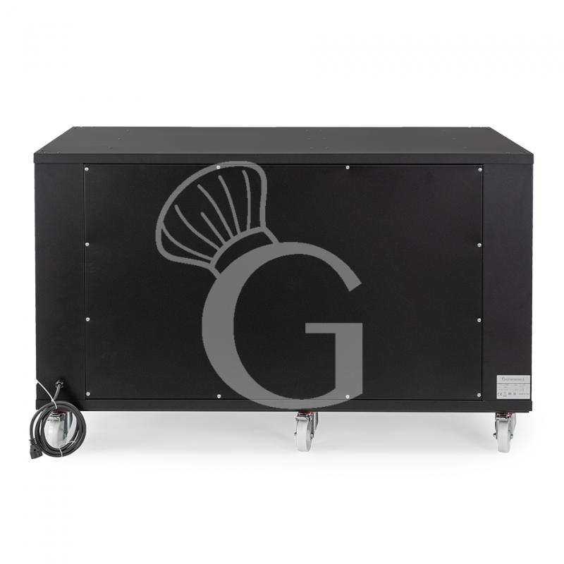 Cámara de fermentación 18 bandejas 600 x 400 mm color negro L 1360 x P 1025 x H 900 mm