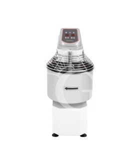 Amasadora de espiral con cabezal y cuba fijos mandos digitales - 22 LT - trifásica - 2 velocidades