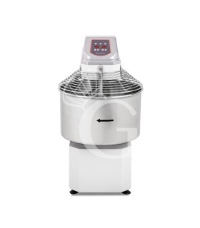 Amasadora de espiral con cabezal y cuba fijos mandos digitales - 42 LT - trifásica - 2 velocidades