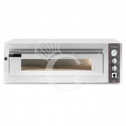 Horno eléctrico para 9 pizzas diametro 350 mm 1 cámara control mecánico 13,1 KW
