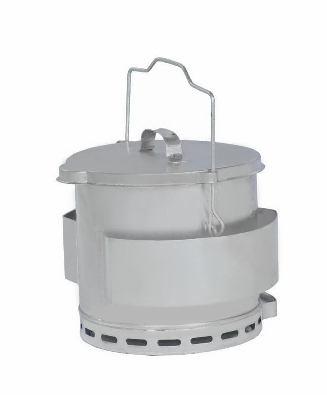 Contenedor de acero inox para la eliminación de grasas- L 355 mm x P 335 mm x H 450 mm