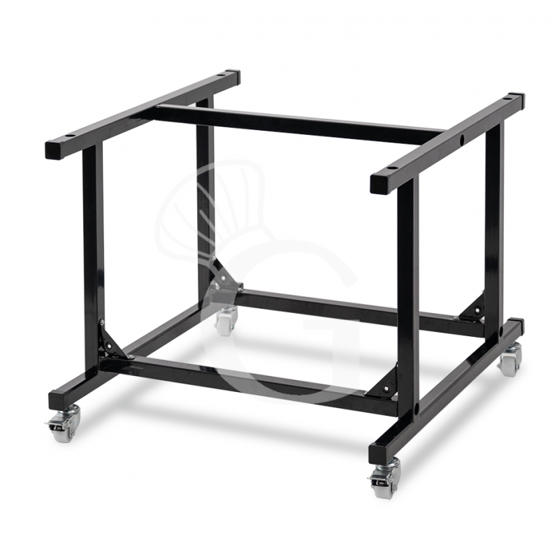 Soporte para expositor refrigerado FM175 en acero inoxidable negro